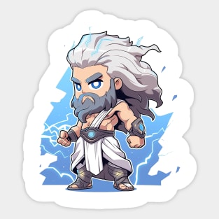 zeus Sticker